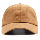 Relaxed Suede Dad Cap - Honey