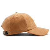 Blank Relaxed Suede Dad Cap