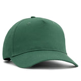 Structured Cotton Snapback - Forest Green
