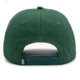 Structured Cotton Snapback - Forest Green