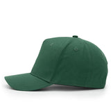 Structured Cotton Snapback - Forest Green