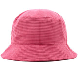 Waffle Corduroy Bucket - Pink Lemonade