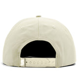 Relaxed Nylon Snapback - Bone