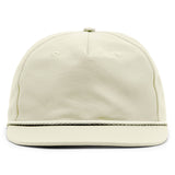 Relaxed Nylon Snapback - Bone