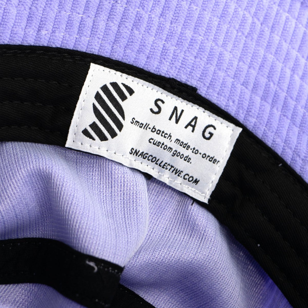 Headwear - Lavender Wide Wale Bucket - SNAG