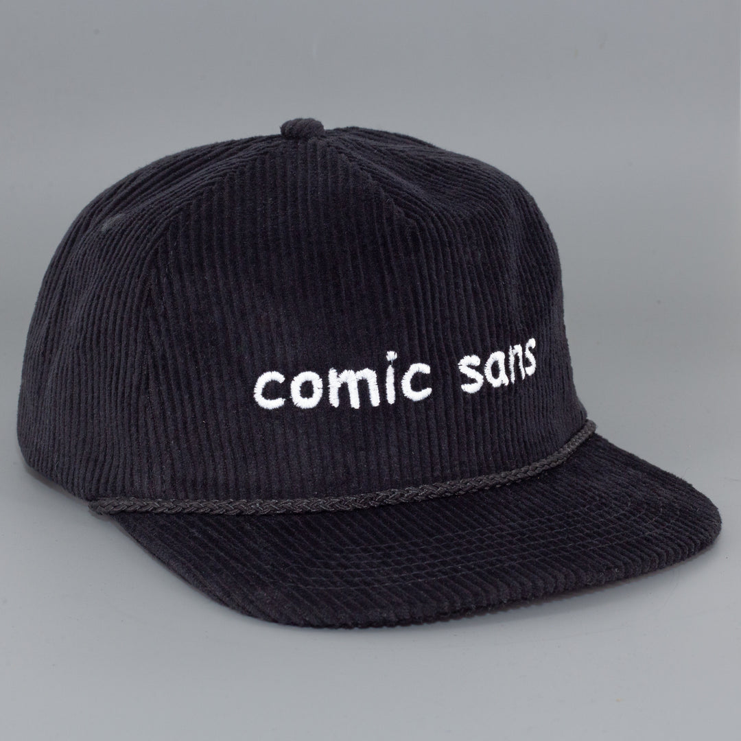 Comic Sans Snapback Hat