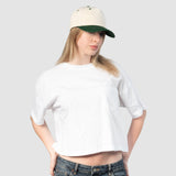 Outfielder Snapback - Natural & Forest Green