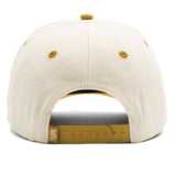 Structured Cotton Snapback - Natural & Mustard