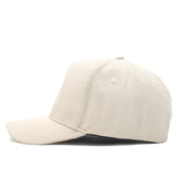 Structured Cotton Snapback - Natural