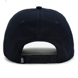 Structured Cotton Snapback - Navy