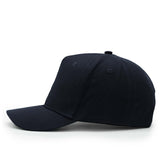Structured Cotton Snapback - Navy