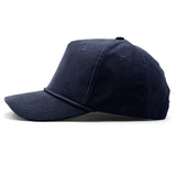 Structured Corduroy Snapback - Navy