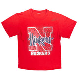T-Shirts - Nebraska Corn Huskers Rain Drops - SNAG