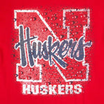 T-Shirts - Nebraska Corn Huskers Rain Drops - SNAG