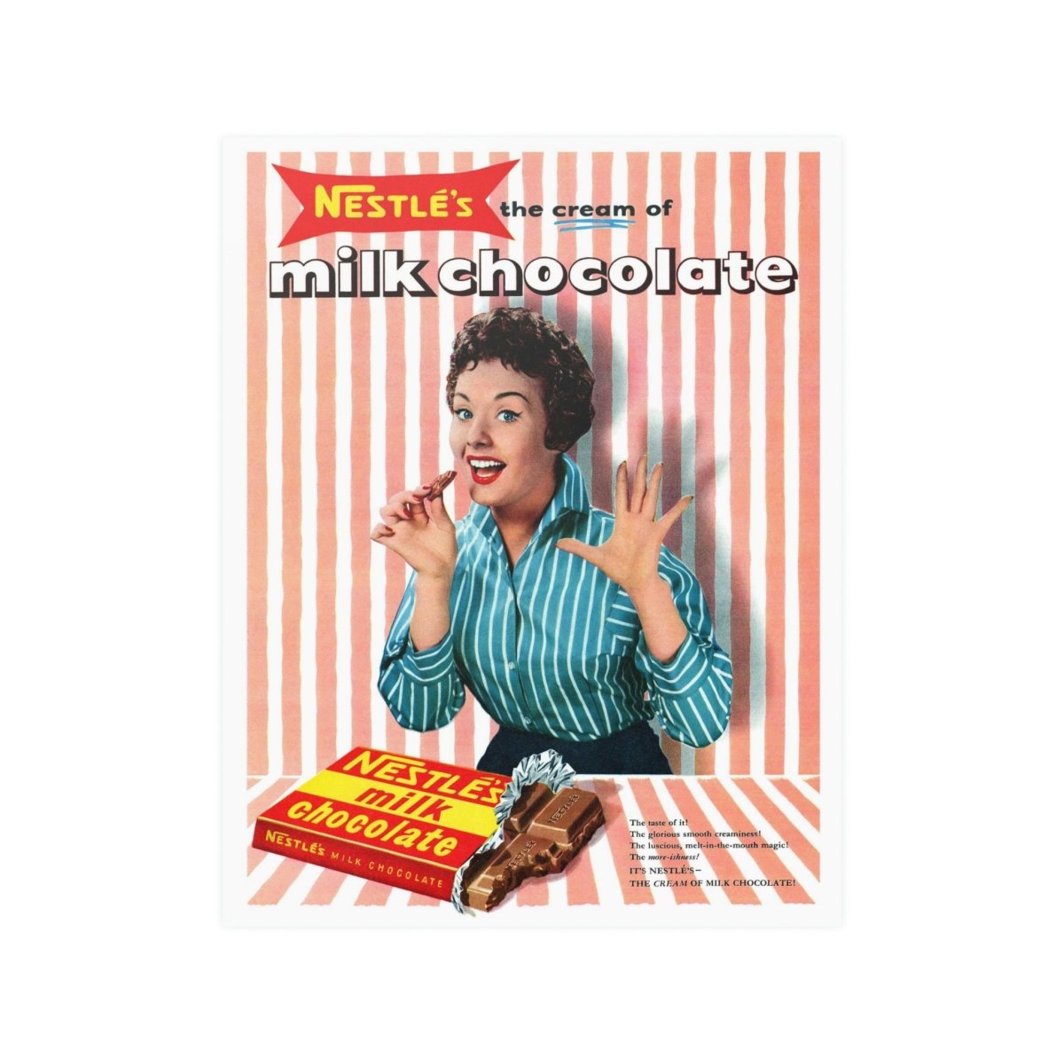 Poster - Nestlé's Milk Chocolate - SNAG