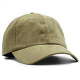 Blank Relaxed Suede Dad Cap