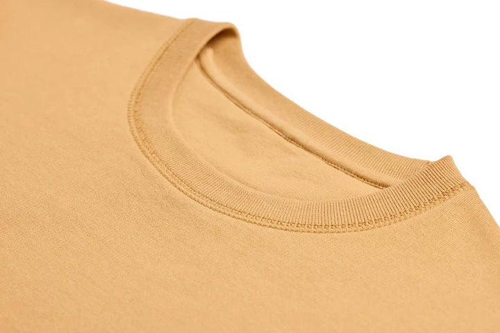 Custom Product - Organic Cotton Crewneck - Camel - SNAG