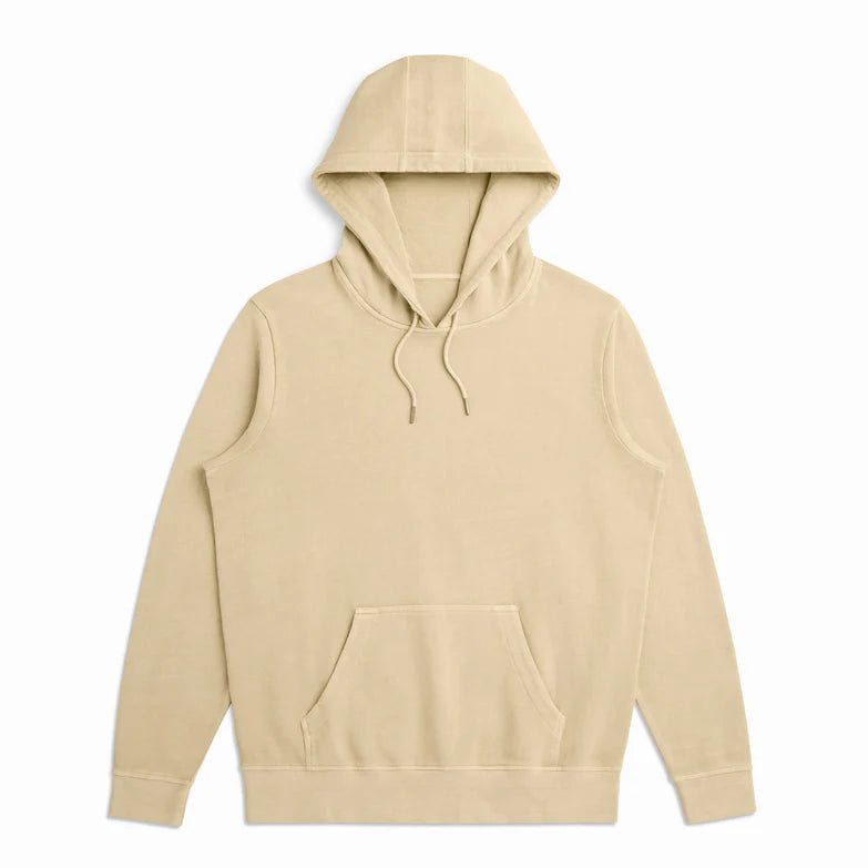 Custom Product - Organic French Terry Hoodie - Dune - SNAG
