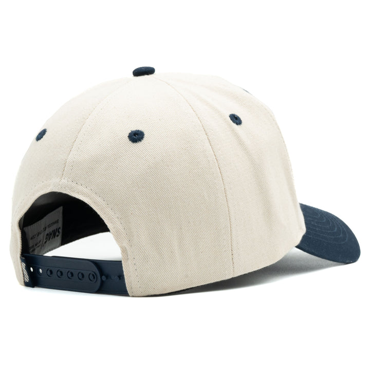 Catalina Wine Mixer - Natural / Navy Cotton