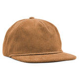 Relaxed Corduroy Snapback - Golden Brown