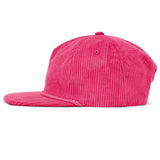 Relaxed Corduroy Snapback - Hot Pink