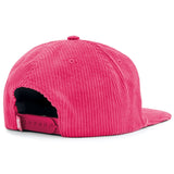 Relaxed Corduroy Snapback - Hot Pink