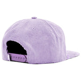 Relaxed Corduroy Snapback - Lilac Purple