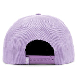 Relaxed Corduroy Snapback - Lilac Purple