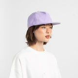 Relaxed Corduroy Snapback - Lilac Purple