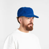 Relaxed Corduroy Snapback - Royal Blue