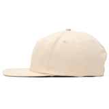 Relaxed Cotton Snapback - Beige