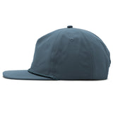 Relaxed Nylon Snapback - Steel Blue