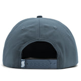Relaxed Nylon Snapback - Steel Blue
