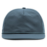 Relaxed Nylon Snapback - Steel Blue