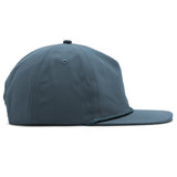 Relaxed Nylon Snapback - Steel Blue