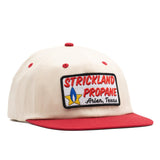 Strickland Propane - Beige / Red Cotton