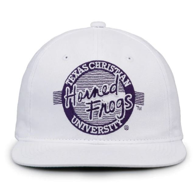 Headwear - Texas Christian Retro Circle - SNAG