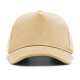 Structured Corduroy Snapback - Wheat