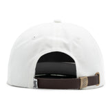 Relaxed Canvas Strapback - White