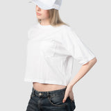 Classic Trucker Snapback - White