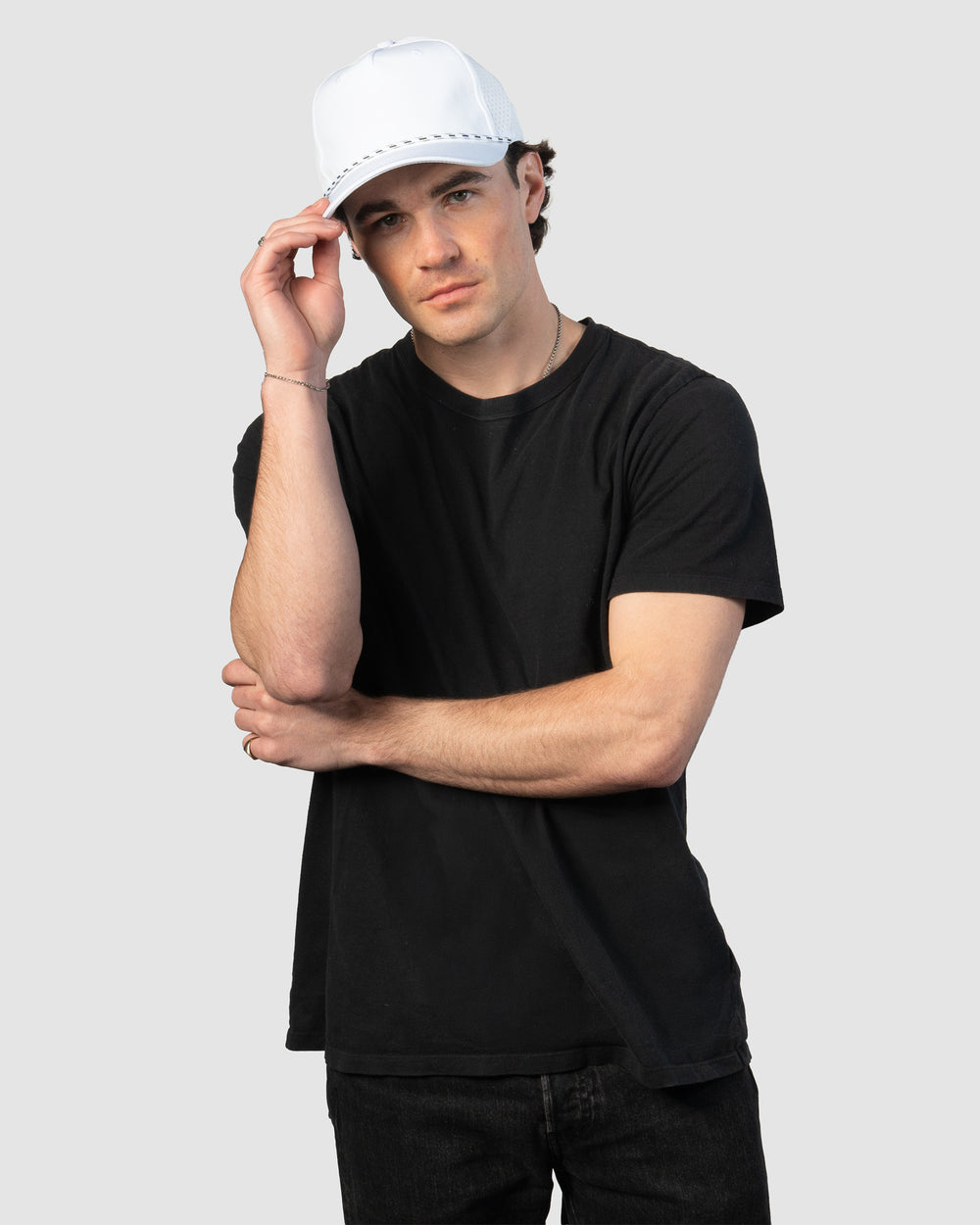 Fairway Snapback - White
