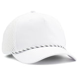 Soft-Structured Performance Snapback - White