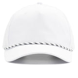 Soft-Structured Performance Snapback - White