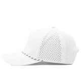 Soft-Structured Performance Snapback - White