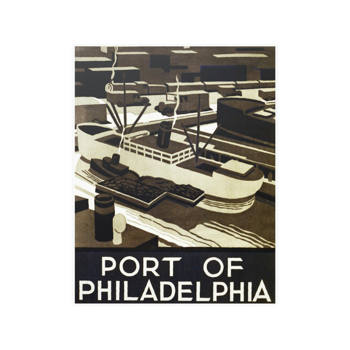 vintage philadelphia poster