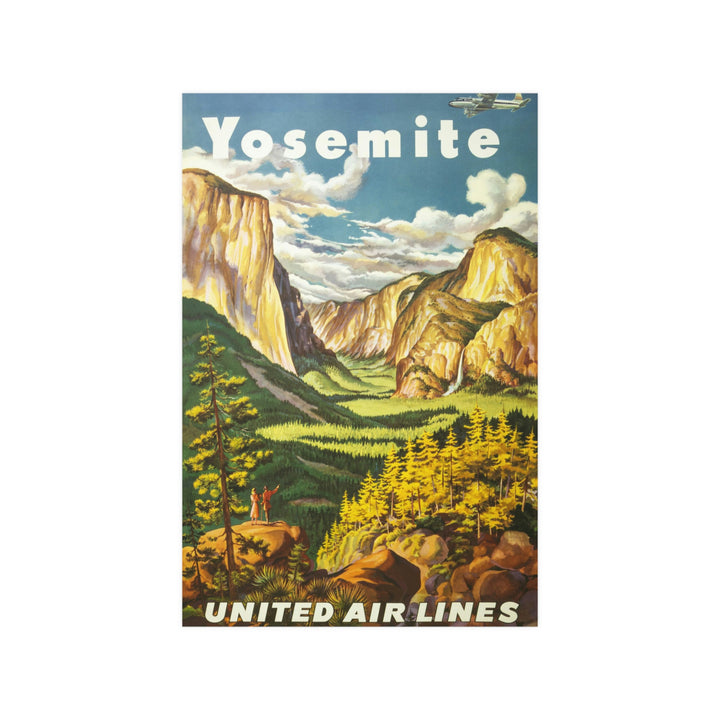 vintage yosemite poster