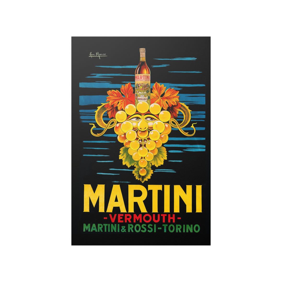 vintage martini poster