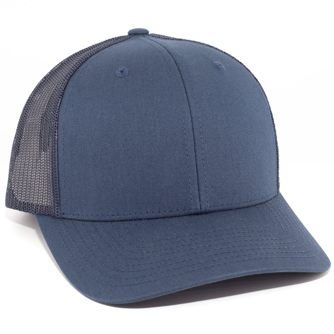 Blank Trucker Hat - Navy Blue - Customize Your Style
