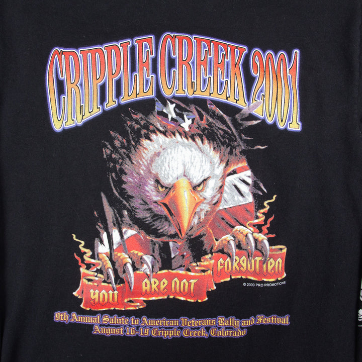 9th Annual Salute to Veterans Rally & Festival, Cripple Creek '01, You Are Not Forgotten, POW MIA