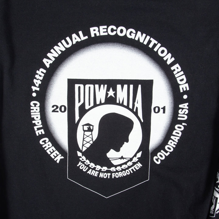 9th Annual Salute to Veterans Rally & Festival, Cripple Creek '01, You Are Not Forgotten, POW MIA